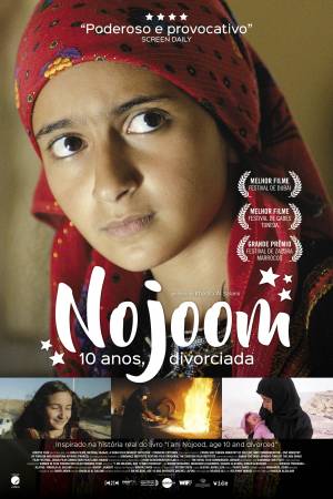Cartaz oficial do filme Nojoom, 10 anos, Divorciada