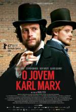 Cartaz oficial do filme O Jovem Karl Marx