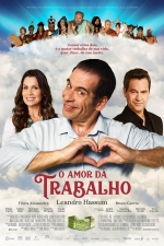 Cartaz oficial do filme O Amor Dá Trabalho