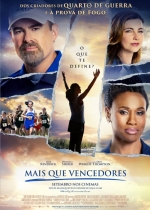 Cartaz oficial do filme Mais que Vencedores 