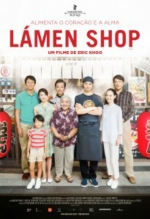 Cartaz oficial do filme Lámen Shop