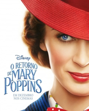 Cartaz oficial do filme O Retorno de Mary Poppins