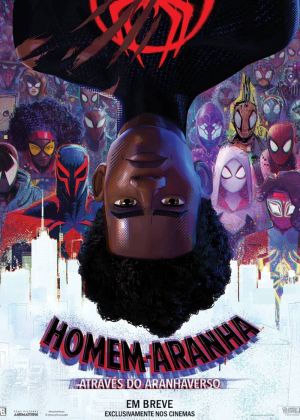 Cartaz oficial do filme Homem-Aranha: Através do Aranhaverso - Parte 1