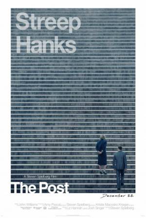 Cartaz oficial do filme The Post