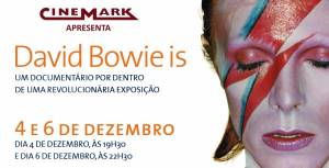 Cinemark exibe documentário inspirado na exposição "David Bowie Is"