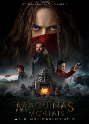 Cartaz oficial do filme Máquinas Mortais 