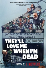 Cartaz oficial do filme Serei Amado Quando Morrer 