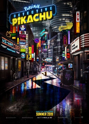 Cartaz oficial do filme Pokémon: Detetive Pikachu