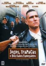 Cartaz oficial do filme Jogos, Trapaças e Dois Canos Fumegantes