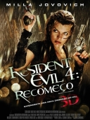 Cartaz do filme Resident Evil: Recomeço