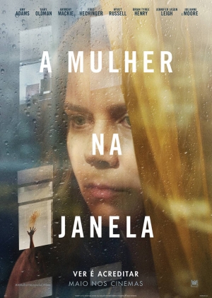 Cartaz oficial do filme A Mulher na Janela