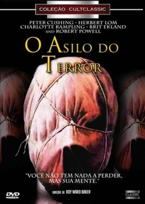Cartaz oficial do filme O Asilo do Terror