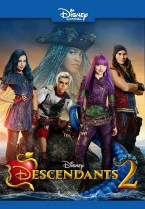 Cartaz oficial do filme Descendentes 2