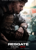 Cartaz oficial do filme Resgate (2020)