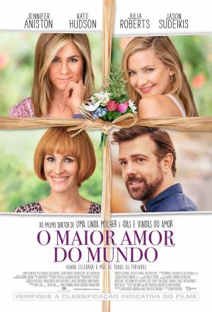 Cartaz oficial do filme O Maior Amor do Mundo