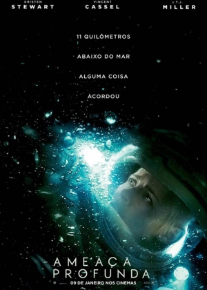 Cartaz oficial do filme Ameaça Profunda