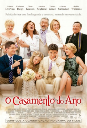 Cartaz oficial do filme O Casamento do Ano