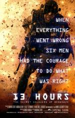 Cartaz oficial do filme 13 Horas: Os Soldados Secretos de Benghazi