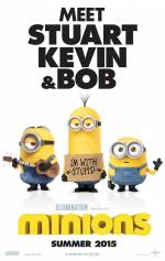 Cartaz oficial do filme Minions