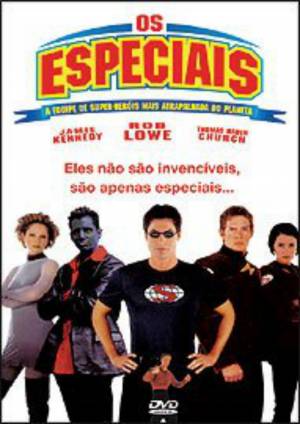 Cartaz oficial do filme Os Especiais