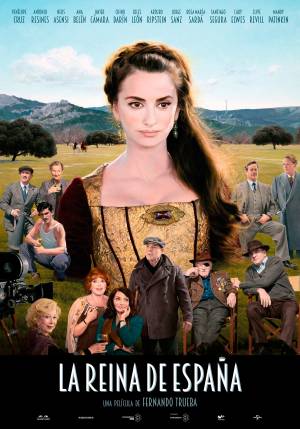 Cartaz oficial do filme A Rainha da Espanha