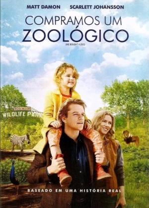 Cartaz oficial do filme Compramos Um Zoológico