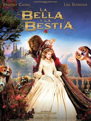 Cartaz oficial do filme A Bela e a Fera (2014)