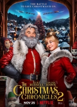 Cartaz oficial do filme Crônicas de Natal: Parte Dois