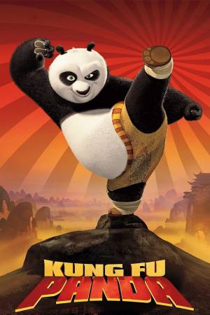 Cartaz oficial do filme Kung Fu Panda
