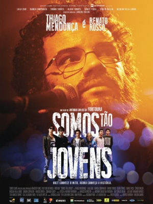 Cartaz oficial do filme Somos Tão Jovens