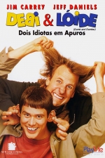 Cartaz oficial do filme Débi &amp; Lóide: Dois Idiotas em Apuros
