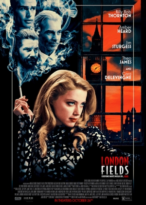 Cartaz oficial do filme London Fields - Romance Fatal