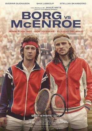 Cartaz do filme Borg vs McEnroe