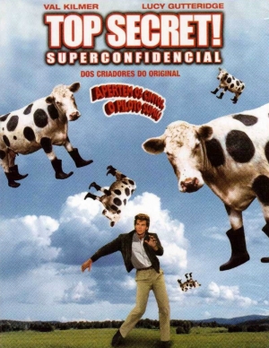 Cartaz oficial do filme Top Secret! Superconfidencial