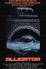 Cartaz oficial do filme O Jacaré Assassino