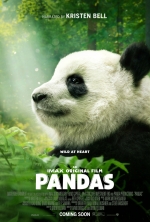 Cartaz oficial do filme Pandas