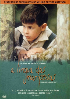Cartaz oficial do filme A Língua das Mariposas