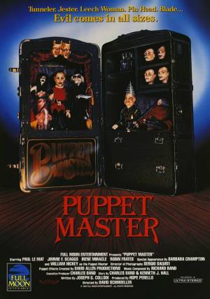 Cartaz oficial do filme Bonecos da Morte