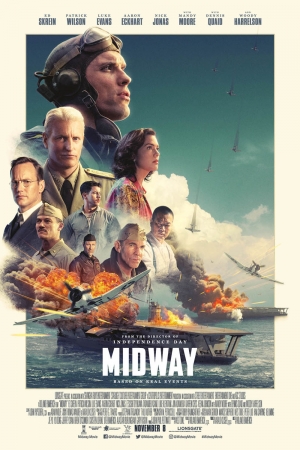 Cartaz oficial do filme Midway - Batalha em Alto Mar