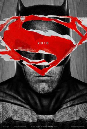 Cartaz oficial do filme Batman vs Superman: A Origem da Justiça