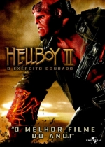 Cartaz oficial do filme Hellboy II: O Exército Dourado