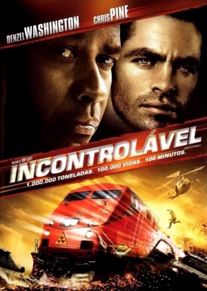 Cartaz oficial do filme Incontrolável