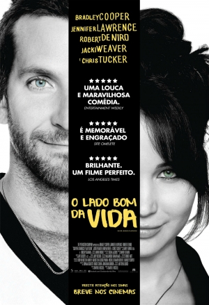 Cartaz oficial do filme O Lado Bom da Vida