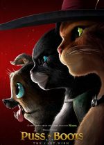 Cartaz oficial do filme Gato de Botas 2: O Último Pedido