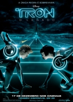 Cartaz oficial do filme TRON: O Legado