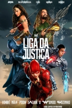 Cartaz oficial do filme Liga da Justiça