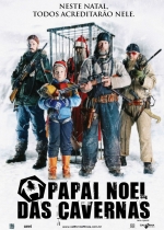 Cartaz oficial do filme Papai Noel das Cavernas