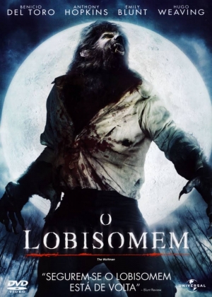 Cartaz oficial do filme O Lobisomem (2010)