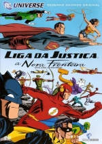 Cartaz oficial do filme Liga da Justiça: A Nova Fronteira