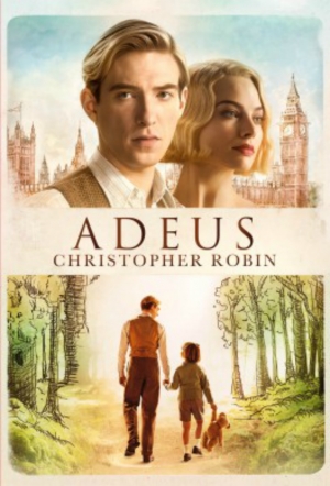 Cartaz oficial do filme Adeus Christopher Robin